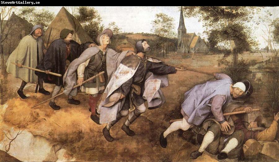 Pieter Bruegel The blind leads the blind persons